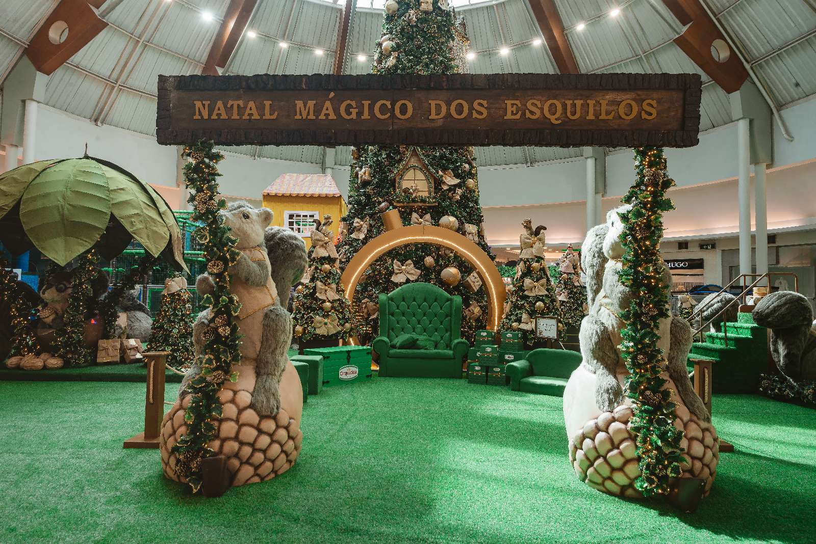 Papai Noel chega ao Shopping Villagio Caxias neste sábado