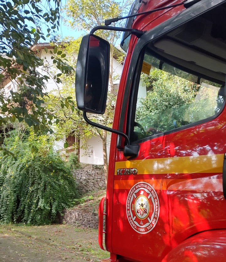Bombeiros atenderam princípio de incêndio nesta terça em São Marcos