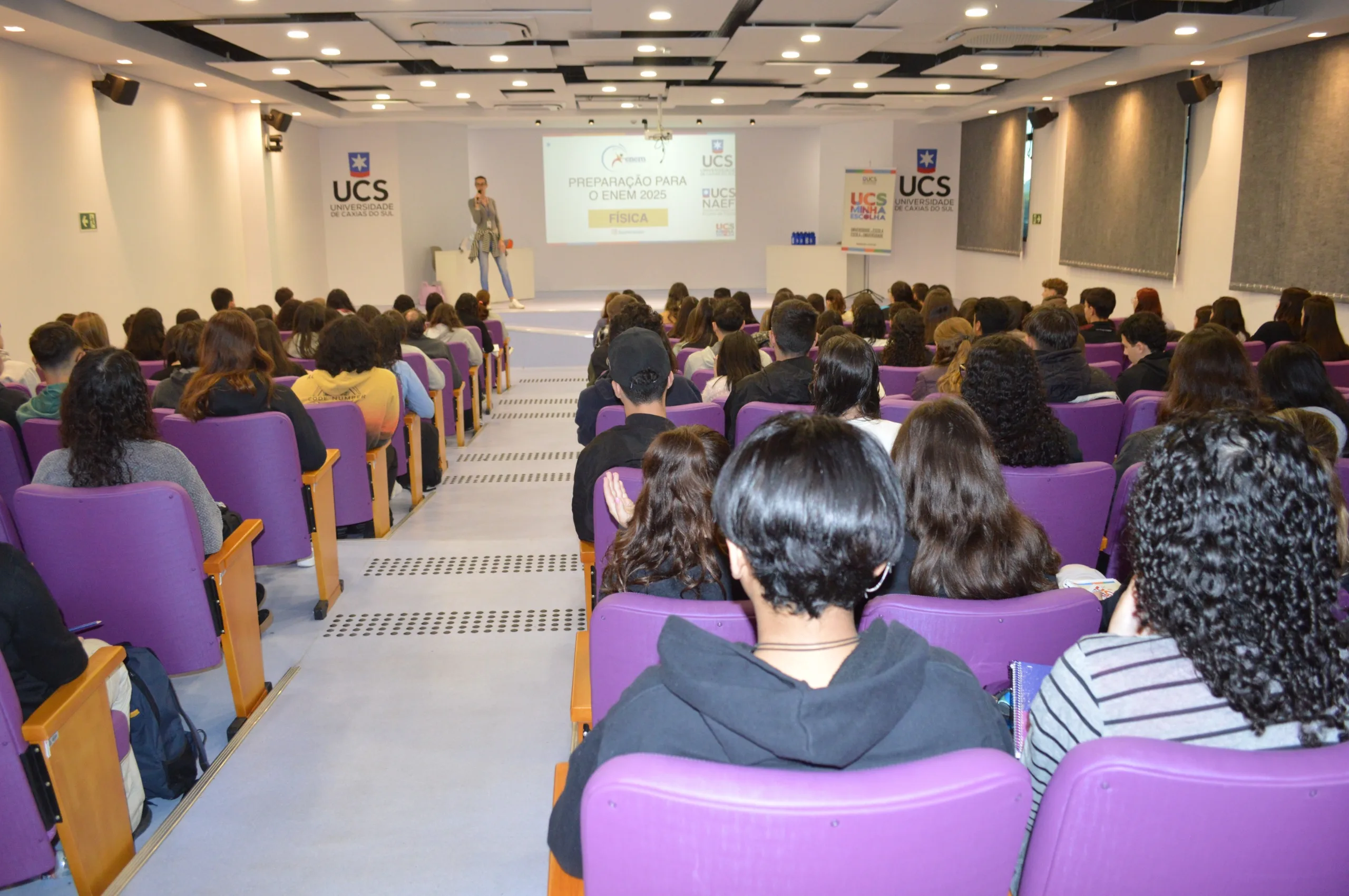 Seguem abertas as inscrições gratuitas para aula preparatória ao ENEM oferecida pela UCS