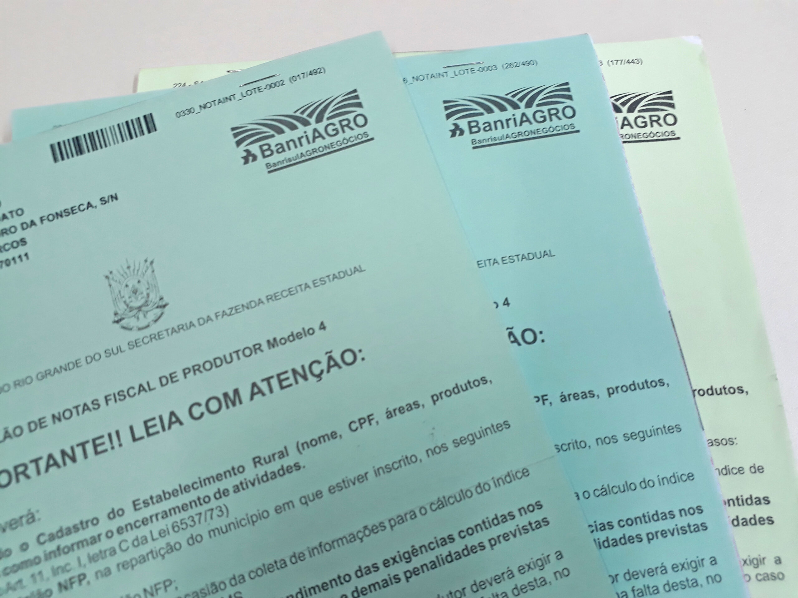 Prazo para revisão do Talão de Produtor  vai até 28 de fevereiro