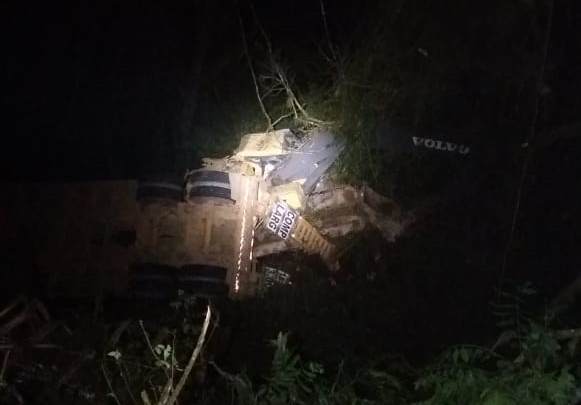 PRF atende acidente com óbito na BR 116