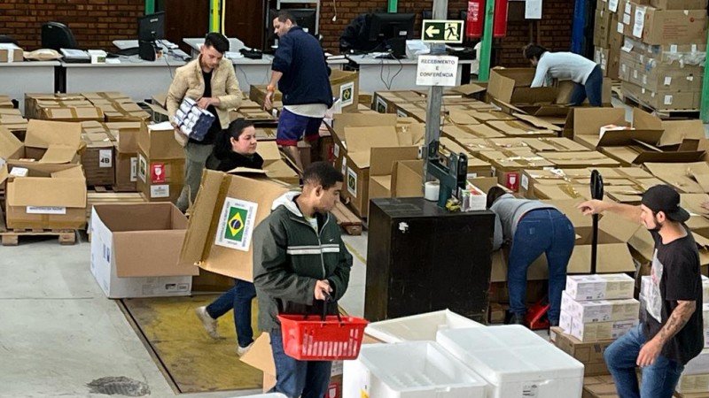 Estado recebe nova remessa de kits de medicamentos para atender municípios no Vale do Taquari