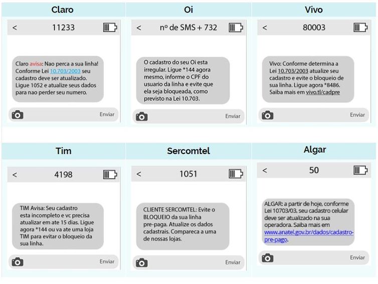 Celulares pré-pagos de 17 estados devem ser recadastrados até amanhã