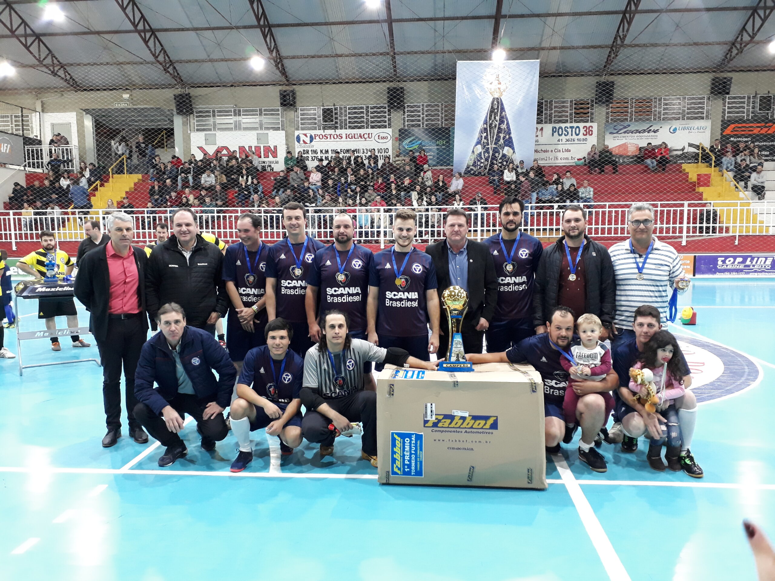 Serafim Transportes conquista o bicampeonato do Troféu Scania de Futebol de Salão