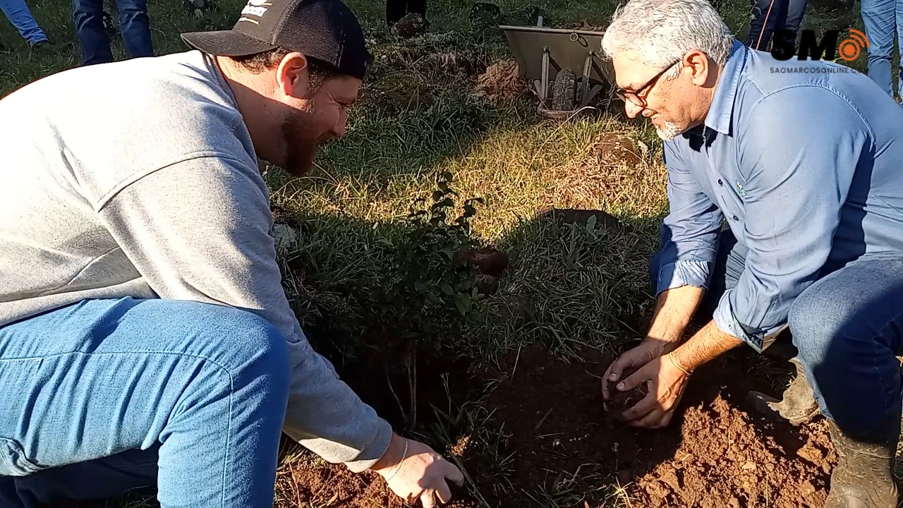 Proteção de nascente de água em São Marcos é destaque na Semana do Meio Ambiente