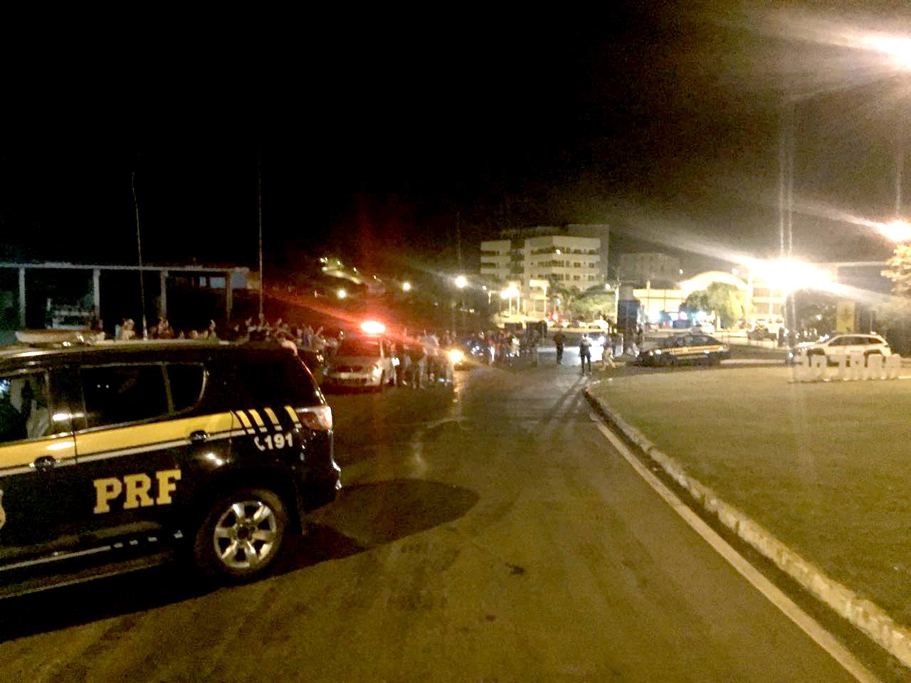 BM e Polícia Civil de São Marcos, com apoio da PRF fazem ação conjunta de fiscalização no município