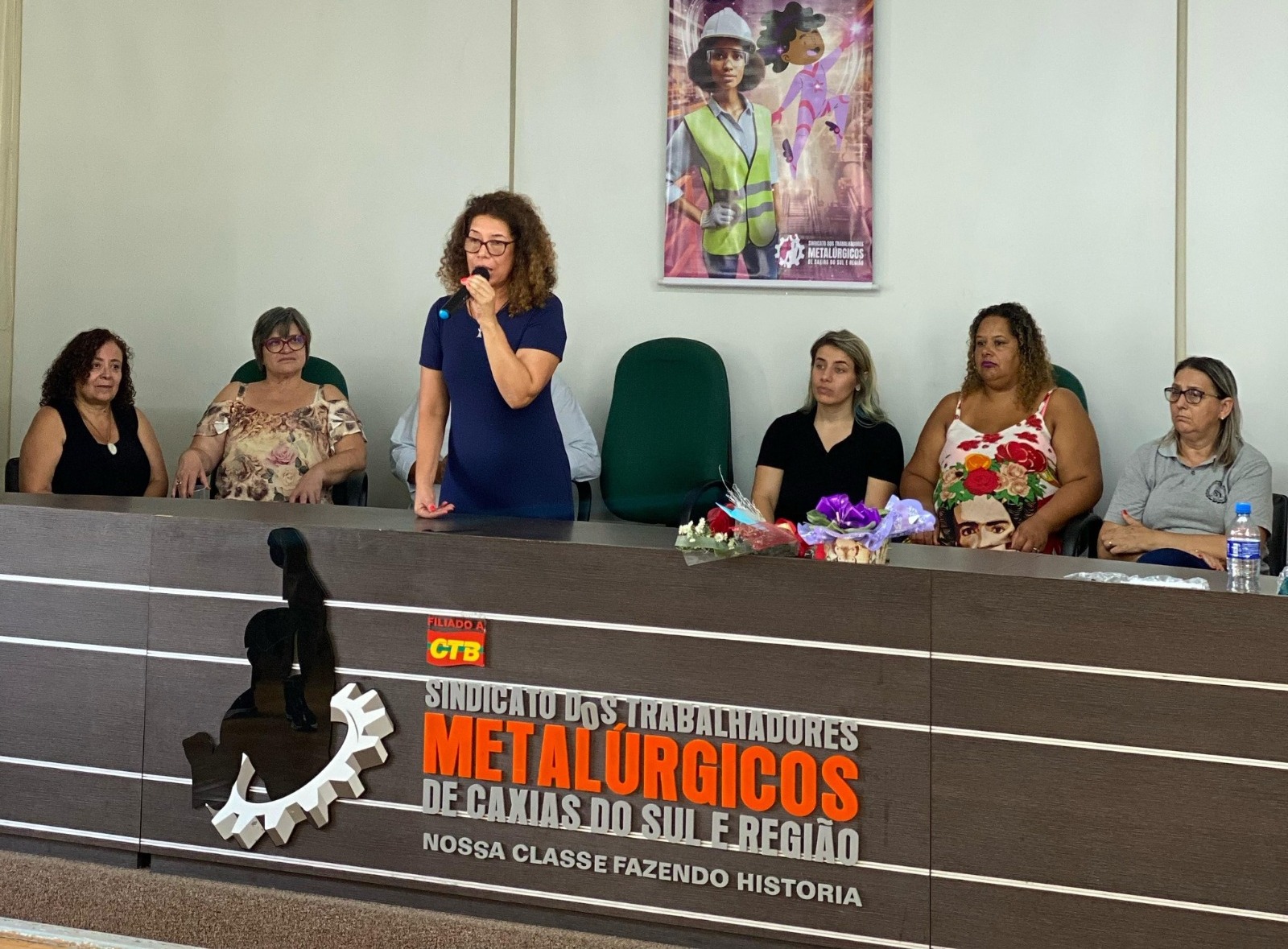 Eremi Melo torna-se a primeira mulher a presidir o Sindicato dos Metalúrgicos de Caxias do Sul em 91 anos de história