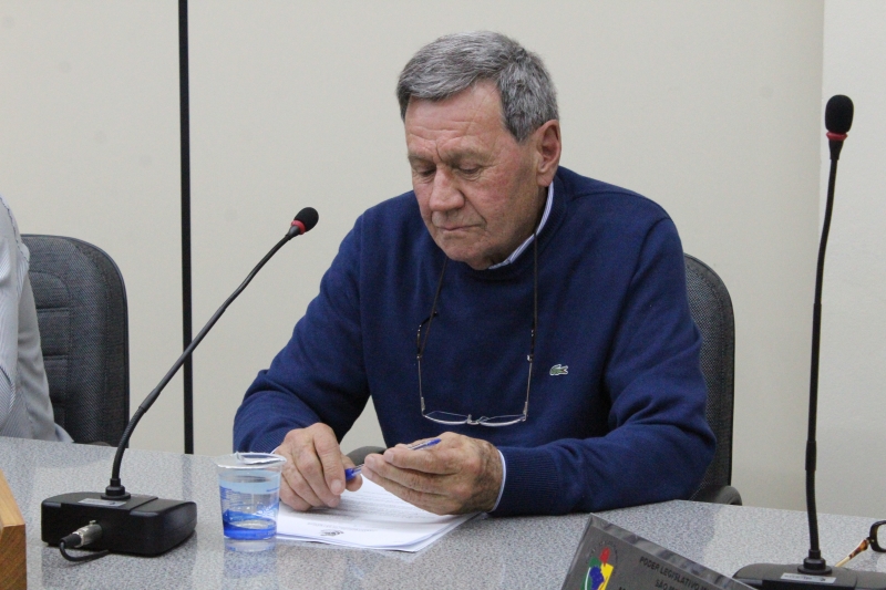 Iraci Magrin, do MDB assume cadeira na Câmara de São Marcos