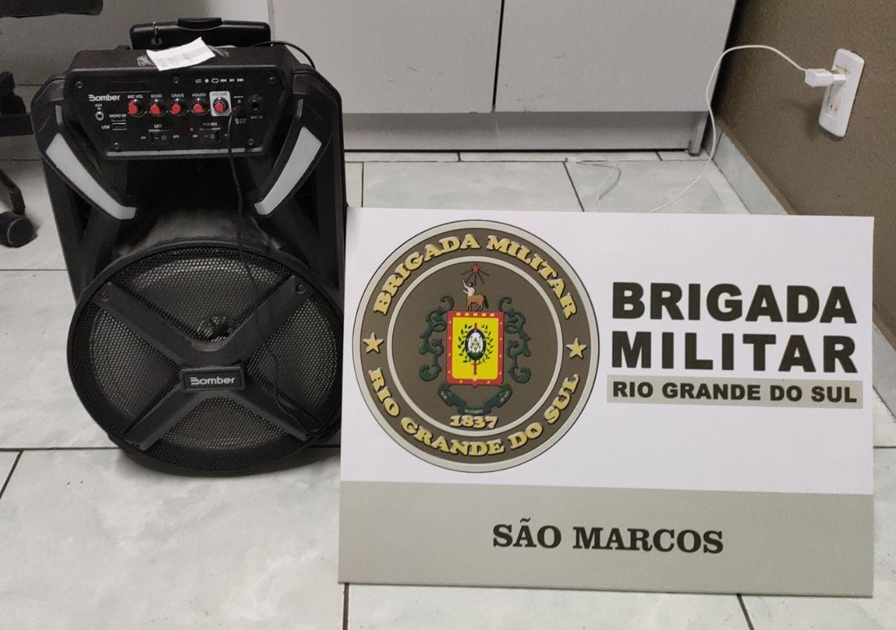 BM registrou ocorrência por perturbação de sossego neste domingo em São Marcos