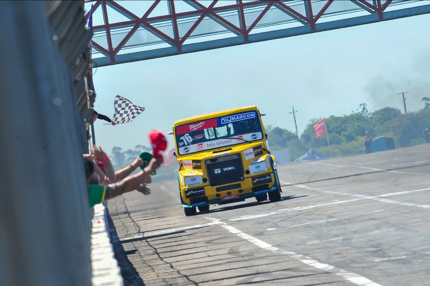 Vitória no Uruguai consolida equipe de São Marcos como destaque da Fórmula Truck