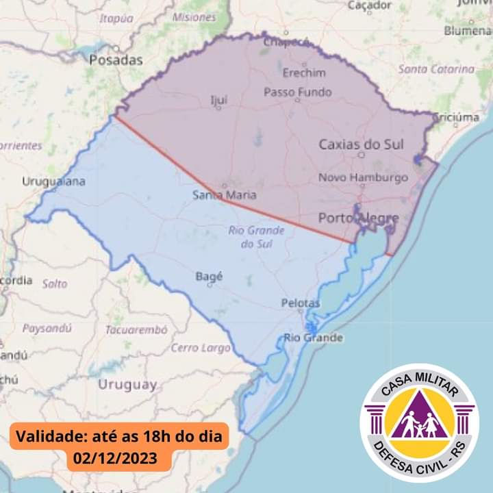 Alerta meteorológico: chuvas intensas, ventos fortes e medidas preventivas em destaque