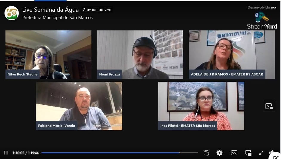 Abertura da Semana da Água em São Marcos destaca a importância do saneamento para todos