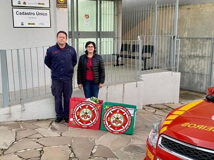 Campanha do agasalho promovida pelos bombeiros já arrecadou cerca de 200 itens