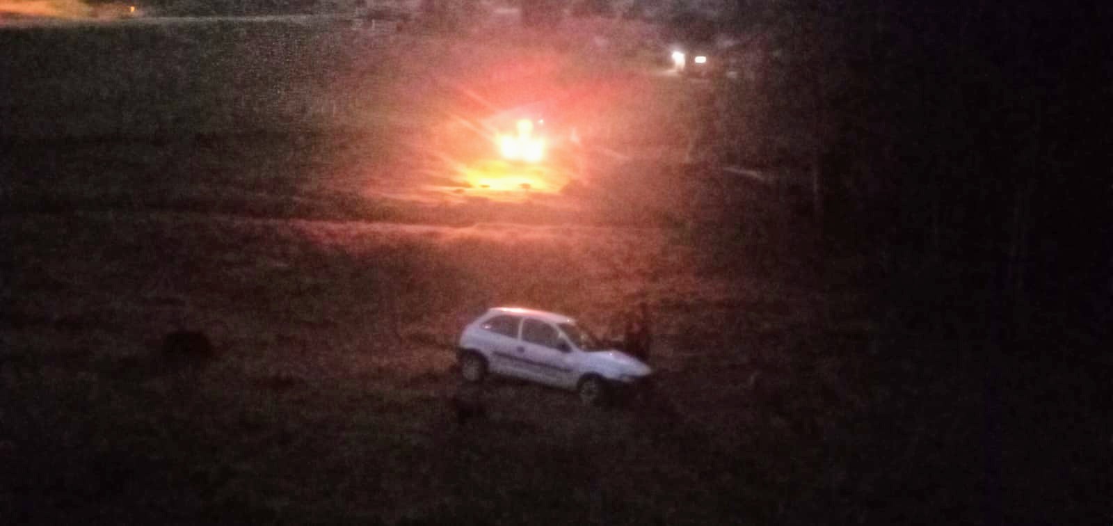 Homem fica ferido após saída de pista na BR 116