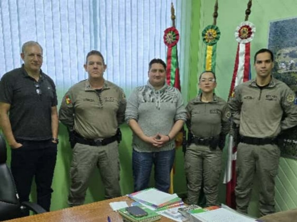 Brigada Militar reforça parceria com o Município de Campestre da Serra