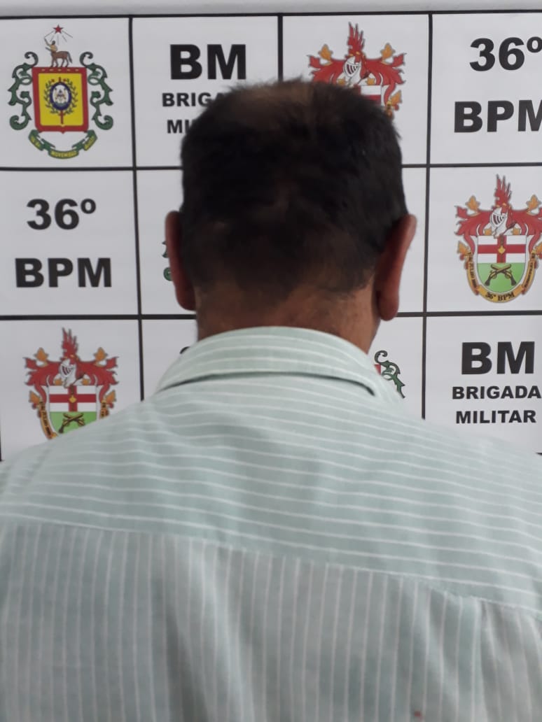 BM prendeu foragido na tarde desta quinta-feira