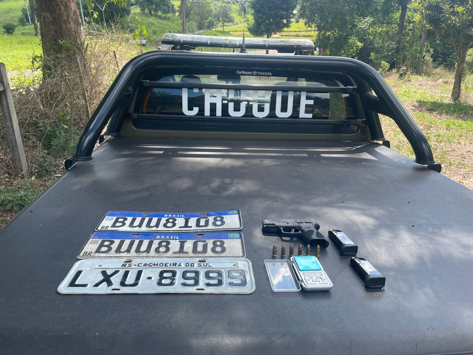 Ação do 4º BPChq prende três criminosos armados e evita provável homicídio em São Marcos