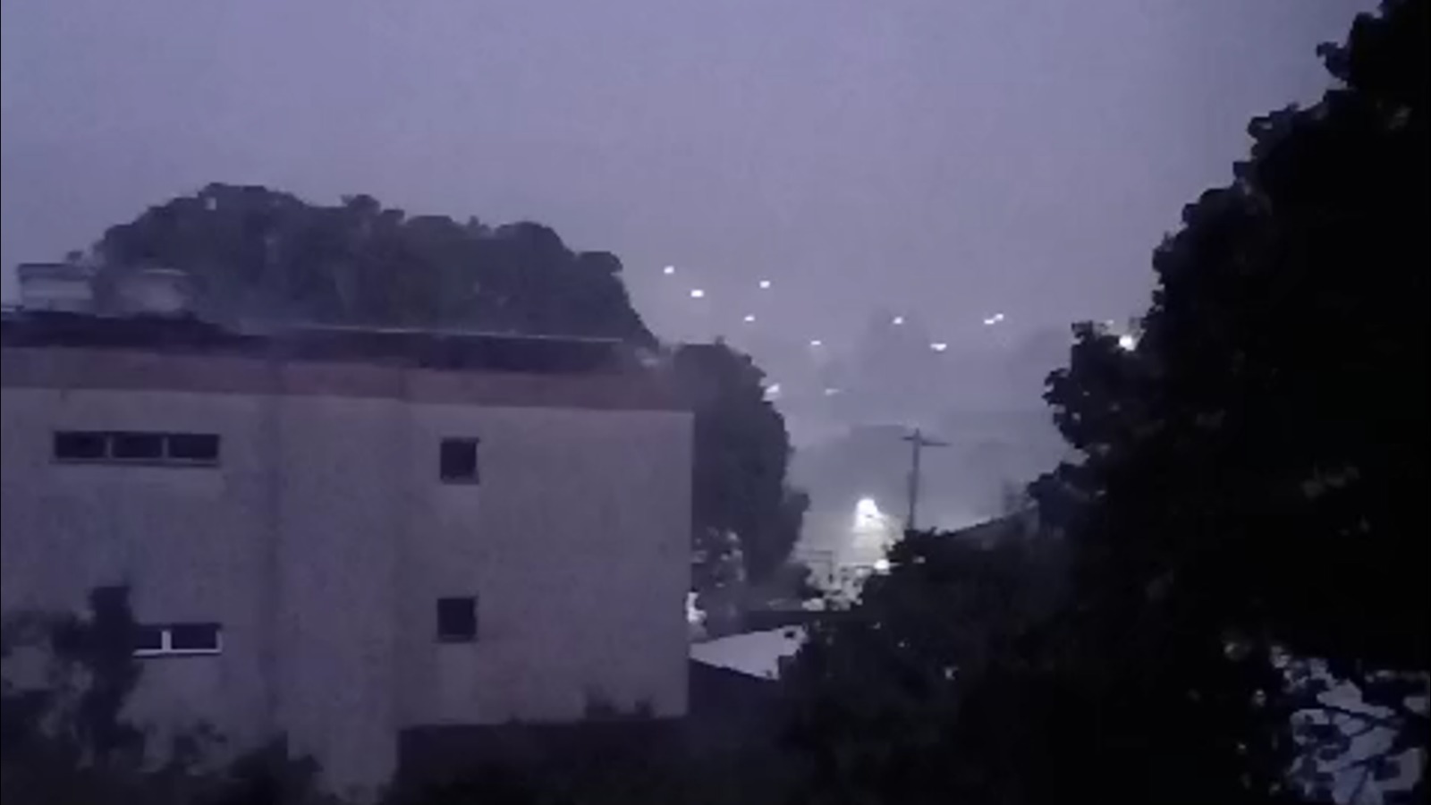 Temporal causou danos e deixou são-marquenses sem luz durante a madrugada