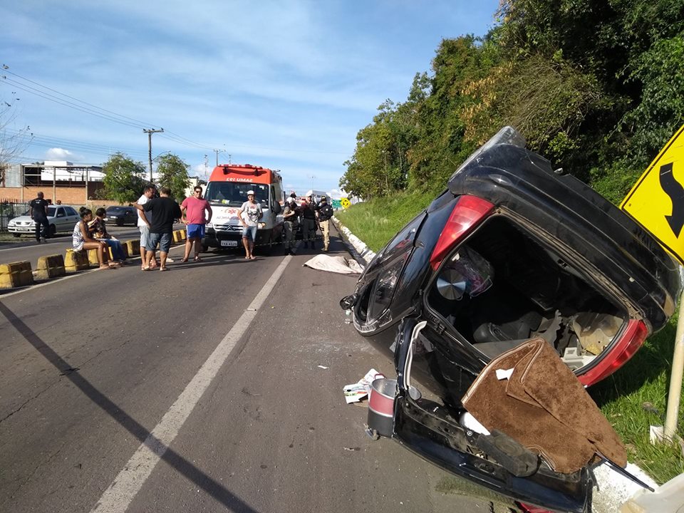 Acidente de trânsito com vítima fatal neste domingo