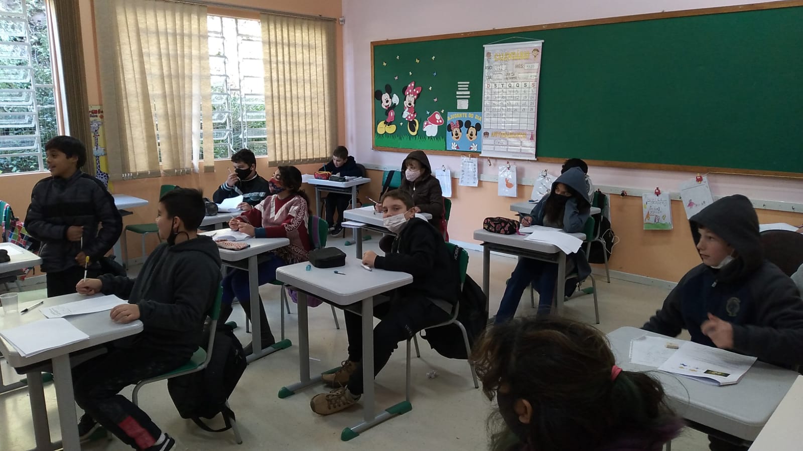 Estudantes de Campestre fazem prova de nivelamento do aprendizado em período de pandemia