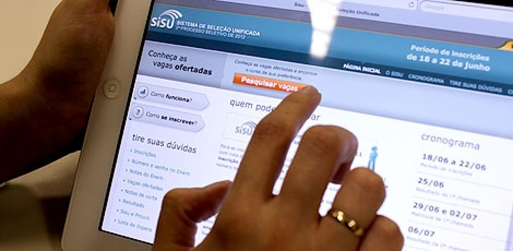 Sisu: começa hoje período de matrícula em universidades públicas