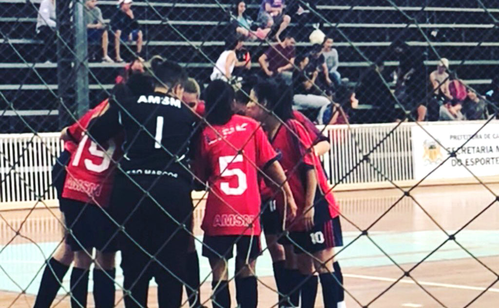 Confira os desempenho das equipes de futsal da AMSM no último final de semana