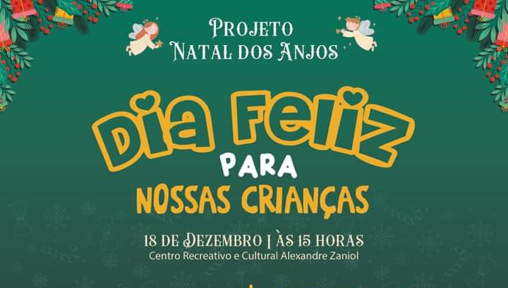 Natal dos Anjos: dia feliz para as crianças carentes acontece neste domingo (18)