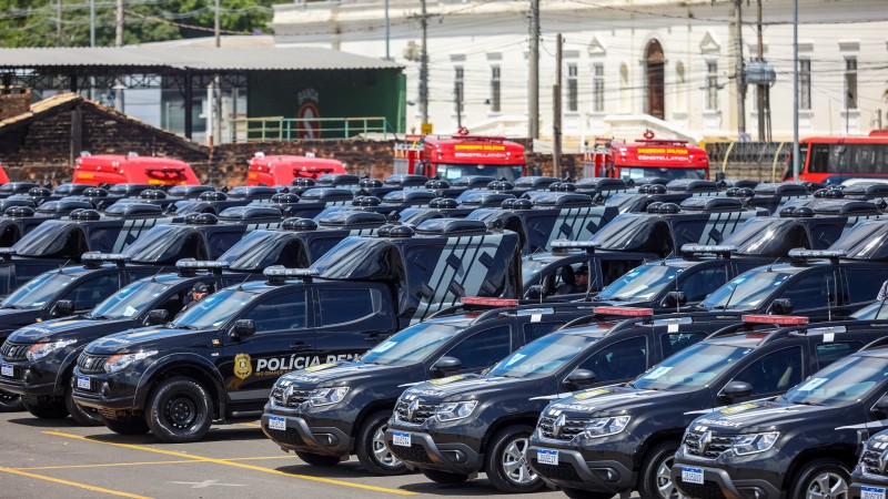 Mais de 70 municípios gaúchos foram beneficiados com 148 novas viaturas para as forças de segurança