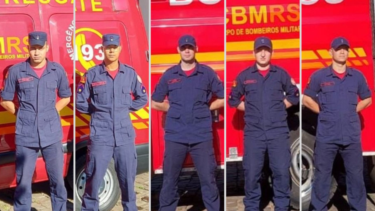 Corpo de Bombeiros de São Marcos conta com 5 novos soldados