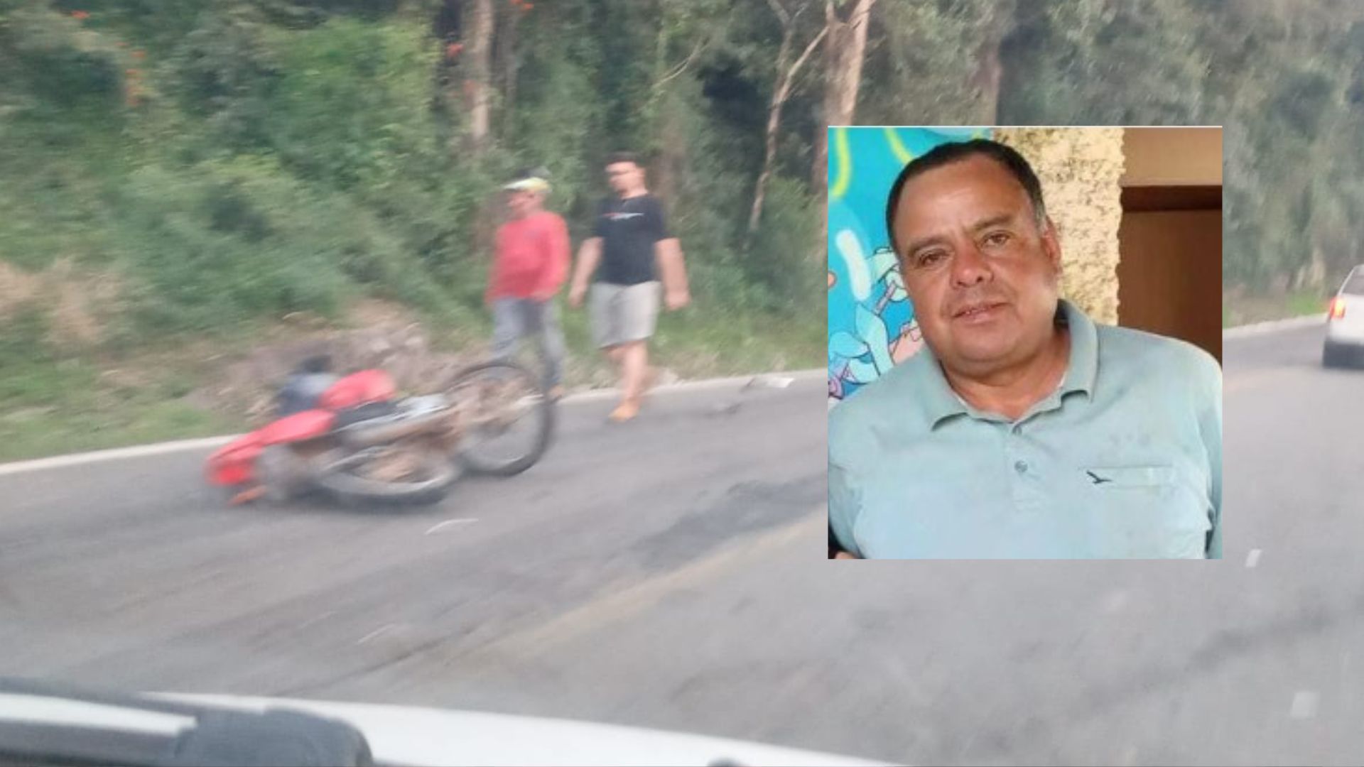 Motociclista morreu após grave acidente na BR-116 em São Marcos nesta sexta-feira