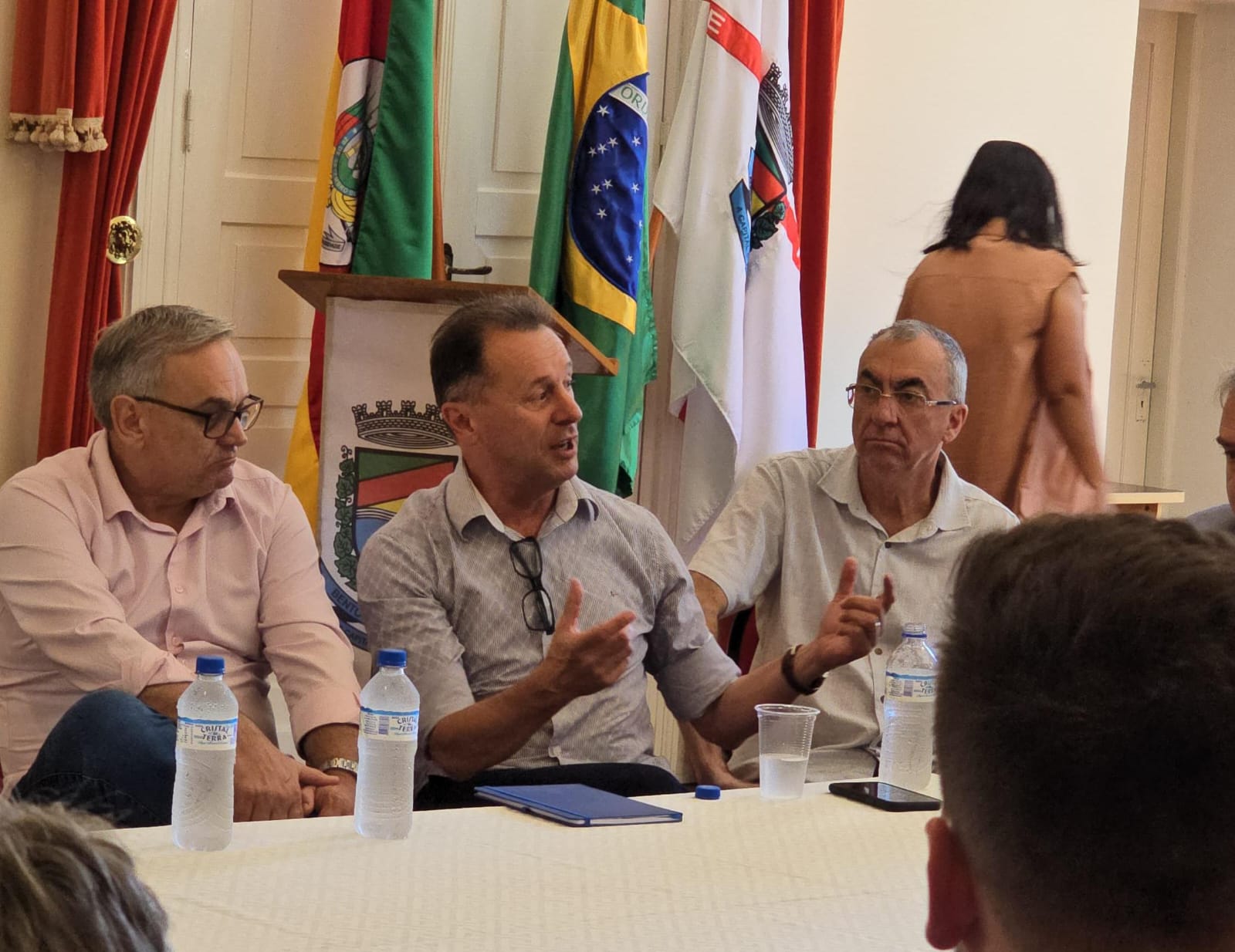 Prefeito de São Marcos participa de reunião da AMESNE para reduzir dependência do Bolsa Família