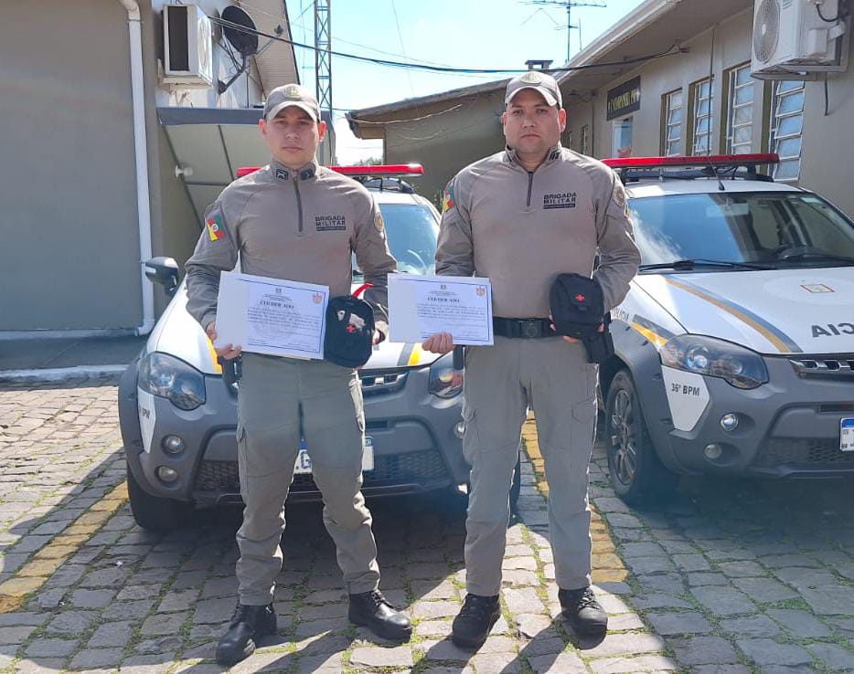 Policiais de São Marcos se qualificam em curso de atendimento pré-hospitalar em combate