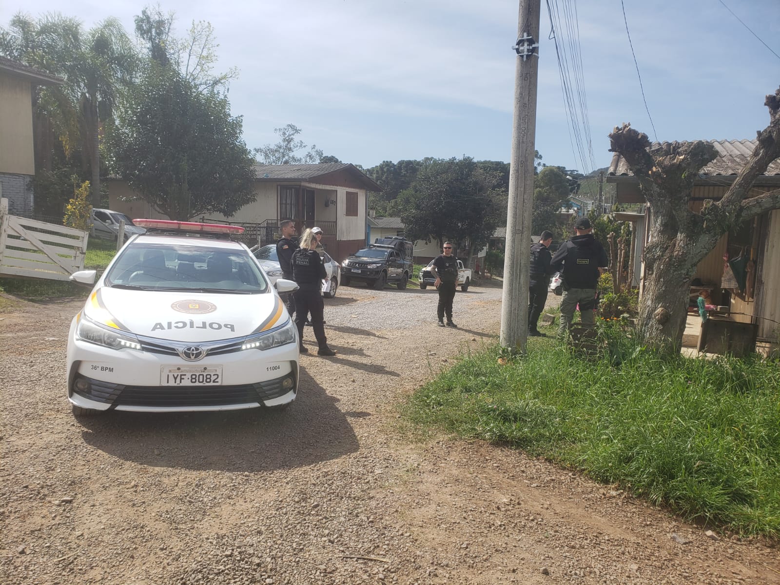 BM e Polícia Penal fiscalizam apenados em prisão domiciliar em São Marcos