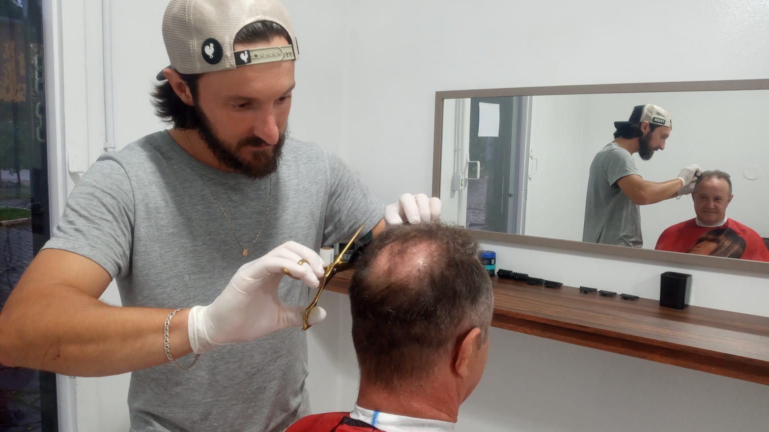 Barbearia Don Paulo: atendimento estendido até às 22h e serviço a domicílio em São Marcos