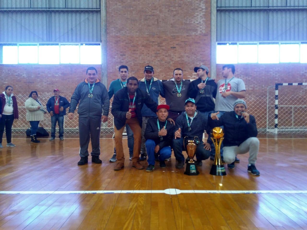 Equipe de São Marcos conquista o terceiro lugar em campeonato do Sindicato dos Metalúrgicos