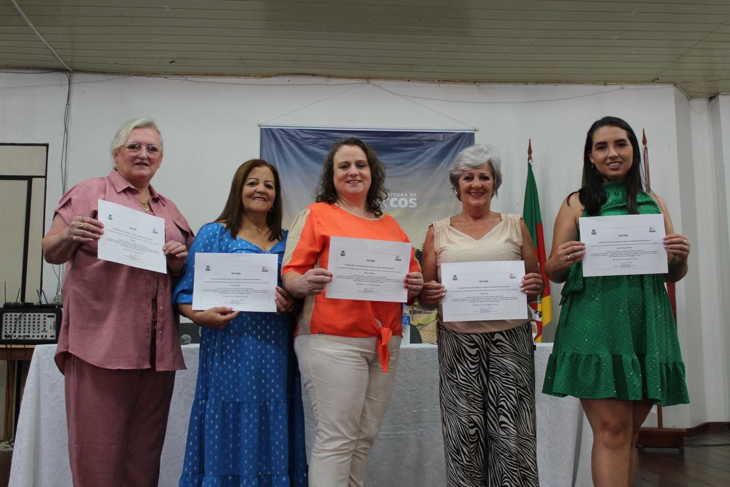 Novas conselheiras tutelares de São Marcos tomaram posse na manhã desta quarta-feira (10)