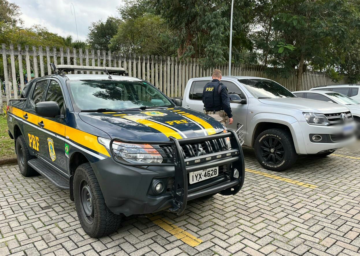 PRF prende estelionatário e recupera caminhonete em Caxias do Sul