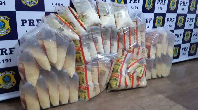 PRF apreende 60 kg de queijos uruguaios em Celta com placas de São Marcos