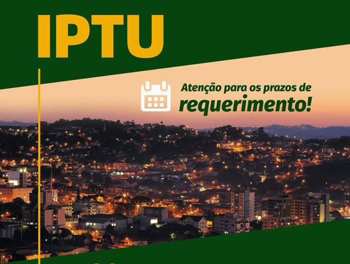 Prazo para requerimento de desconto no IPTU termina nesta terça (30) em São Marcos