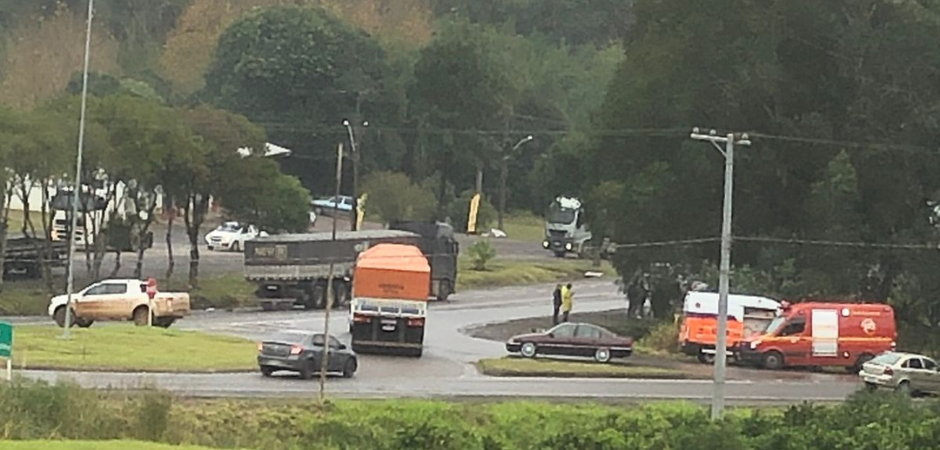 Caminhão de Campestre da Serra se envolveu em acidente com vítima fatal na RSC-453, em Bento Gonçalves