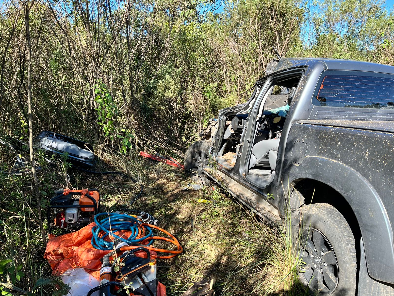 São-marquense fica gravemente ferido após acidente de trânsito em Campestre da Serra