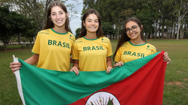 Estudantes gaúchas representarão o Brasil na maior feira pré-universitária de ciências do mundo
