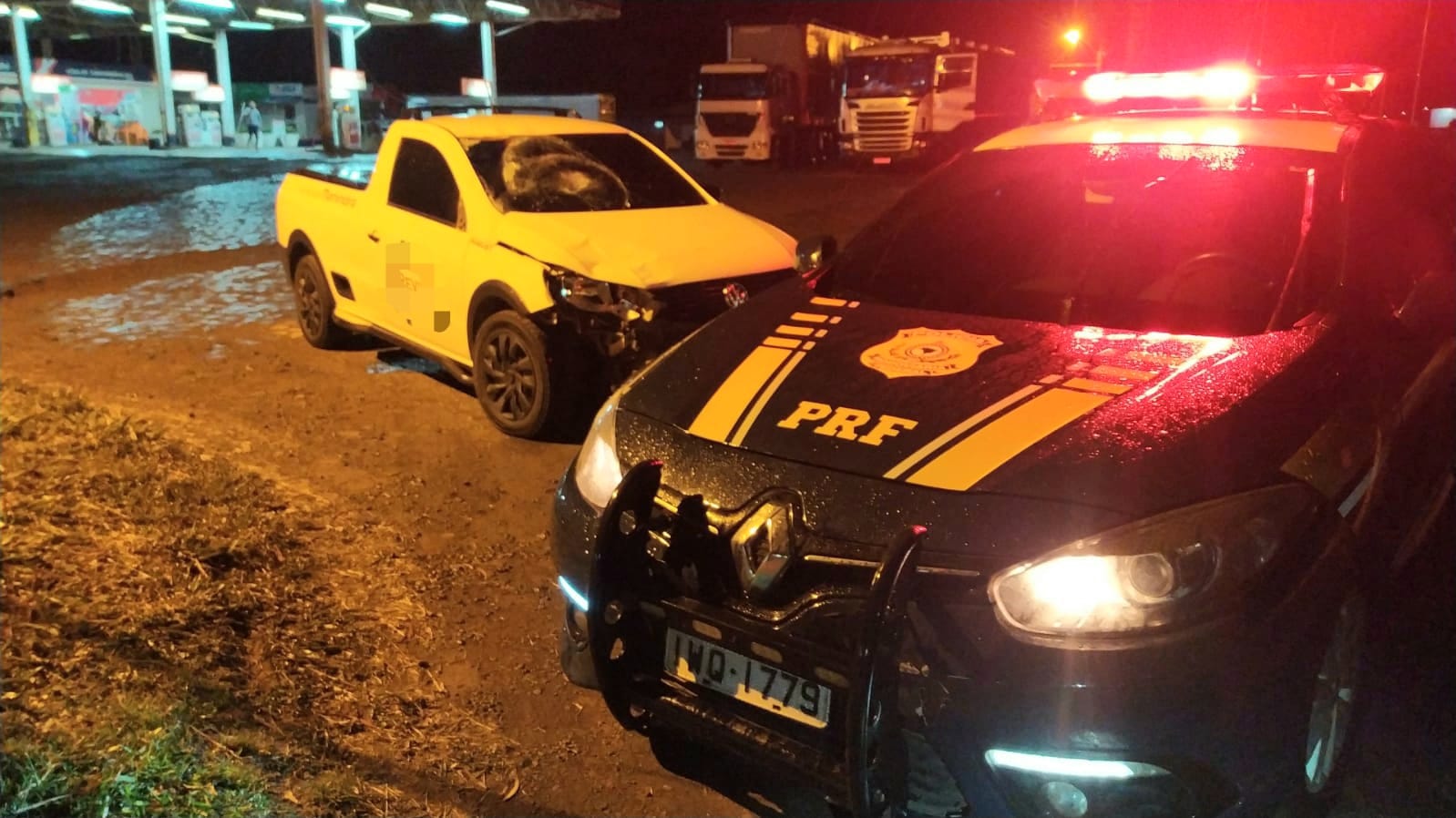 PRF atende atropelamento com morte em Vacaria