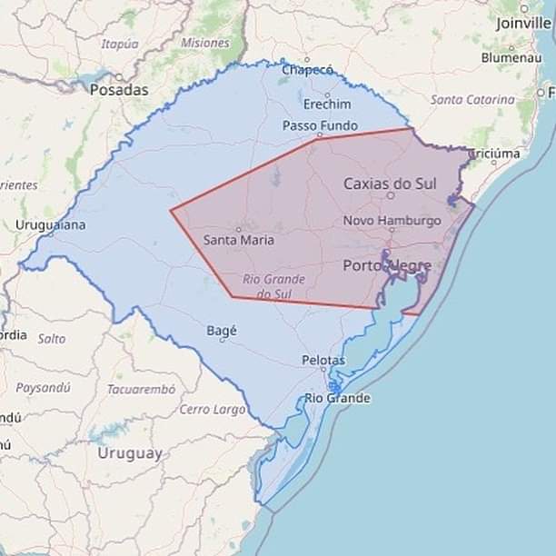 Defesa Civil emite alerta para temporais