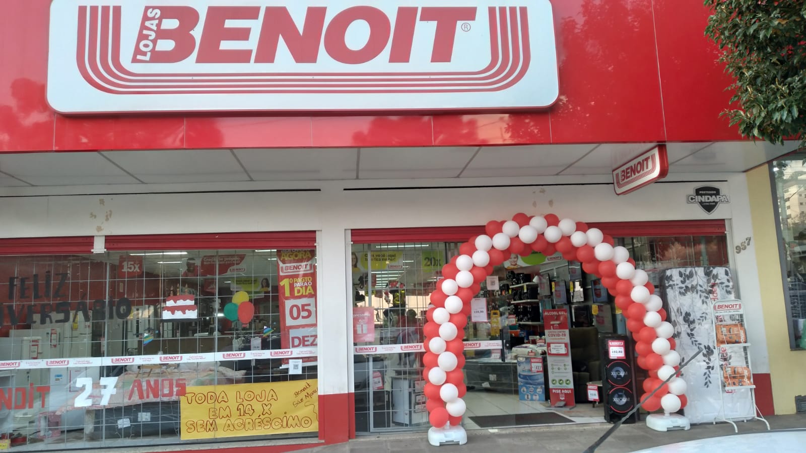 Benoit comemora 50 anos de rede e 27 da filial em São Marcos