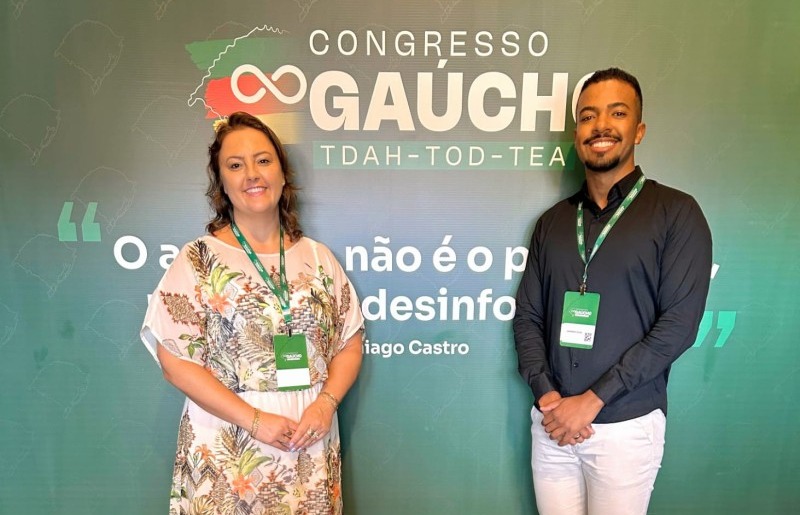 Profissionais da Educação de Campestre da Serra participam de congresso sobre TEA, TDAH e TOD em Porto Alegre