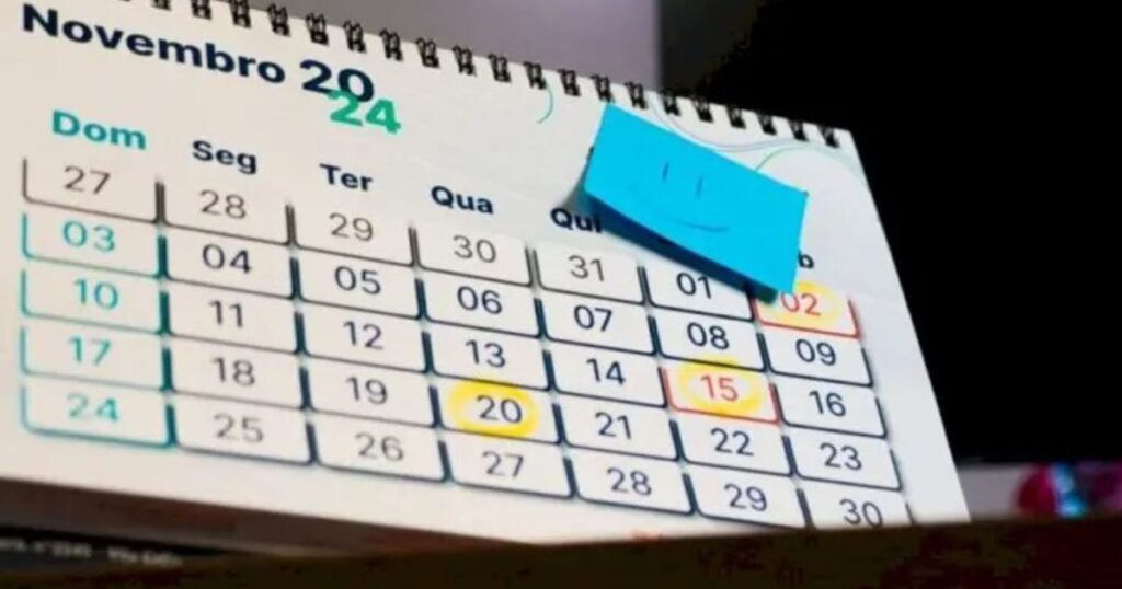 Novembro terá três feriados nacionais este ano