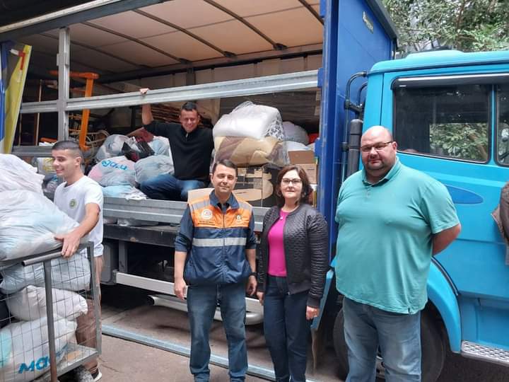São Marcos entrega donativos às vítimas das fortes chuvas de junho no Estado