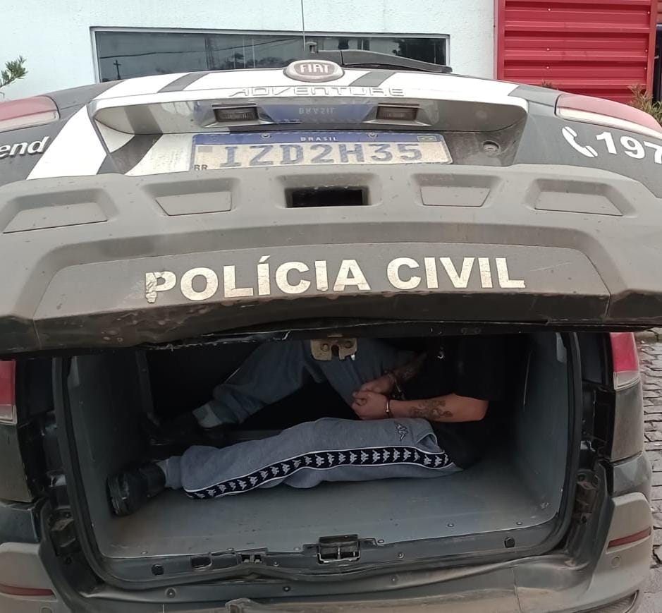 Polícia Civil de São Marcos prende homem condenado a mais de nove anos de prisão