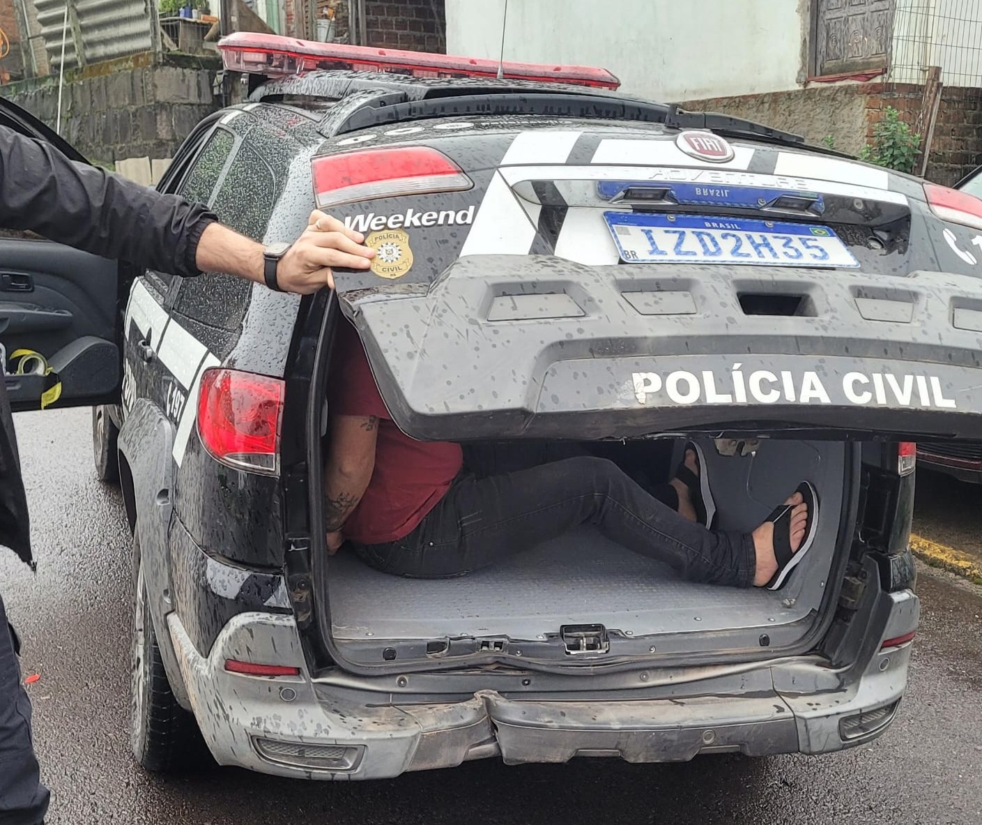 Menos de 12 horas após o crime, suspeito de feminicídio é preso em São Marcos